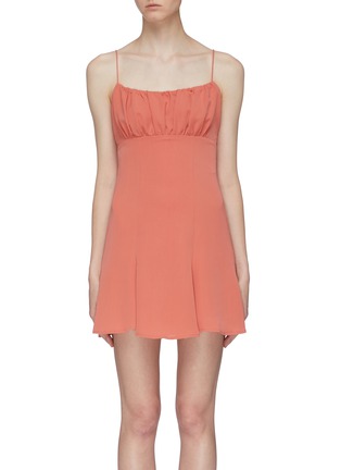 Main View - Click To Enlarge - C/MEO COLLECTIVE - 'Provided' ruched bust panel mini dress