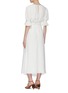 Back View - Click To Enlarge - C/MEO COLLECTIVE - 'Publicity' puff sleeve dress