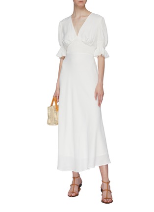 Figure View - Click To Enlarge - C/MEO COLLECTIVE - 'Publicity' puff sleeve dress