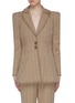 Main View - Click To Enlarge - C/MEO COLLECTIVE - 'Viewpoint' notched lapel check plaid darted blazer