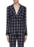 Main View - Click To Enlarge - SIMKHAI - Windowpane check double breasted blazer