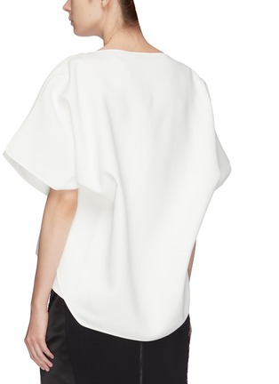 Back View - Click To Enlarge - MATICEVSKI - 'Ethereal' flared sleeve blouse
