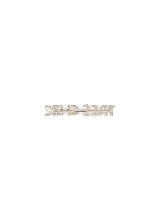 Figure View - Click To Enlarge - LELET NY - 'Tres Chic' Swarovski crystal hair barrette