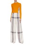 Figure View - Click To Enlarge - ROLAND MOURET - 'Tayport' check plaid wide leg pants