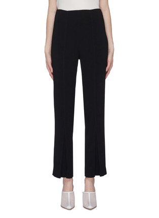Main View - Click To Enlarge - ROLAND MOURET - 'Salthill' box pleated cuff pants