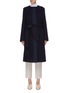 Main View - Click To Enlarge - THE ROW - 'Miro' belted cotton-virgin wool coat