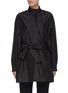 Main View - Click To Enlarge - THE ROW - 'Big Varo' belted oversized silk tunic shirt