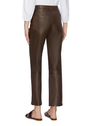 Back View - Click To Enlarge - THE ROW - 'Charlee' leather pants