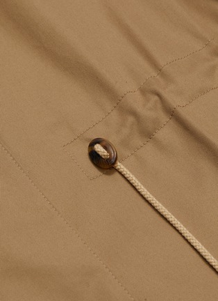  - THE ROW - 'Haze' hooded drawstring water-repellent twill parka