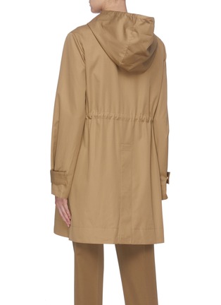 Back View - Click To Enlarge - THE ROW - 'Haze' hooded drawstring water-repellent twill parka