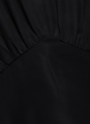  - THE ROW - 'Sante' balloon sleeve pleated silk crepe dress