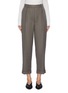 Main View - Click To Enlarge - THE ROW - 'Milos' rolled cuff pleated virgin wool pants