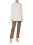 Figure View - Click To Enlarge - THE ROW - 'Luida' bouclé knit tunic top
