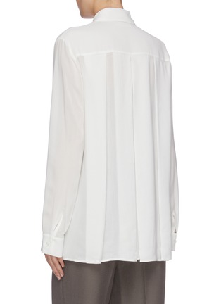 Back View - Click To Enlarge - THE ROW - 'Carla' pleated back shirt