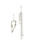 Main View - Click To Enlarge - JOOMI LIM - Glass crystal lightning bolt drop mismatched earrings
