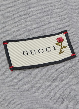  - GUCCI - 'The Face' print knit hoodie