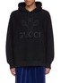 Main View - Click To Enlarge - GUCCI - 'Gucci Tennis' embroidered hoodie