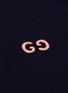  - GUCCI - GG logo embroidered contrast collar polo shirt