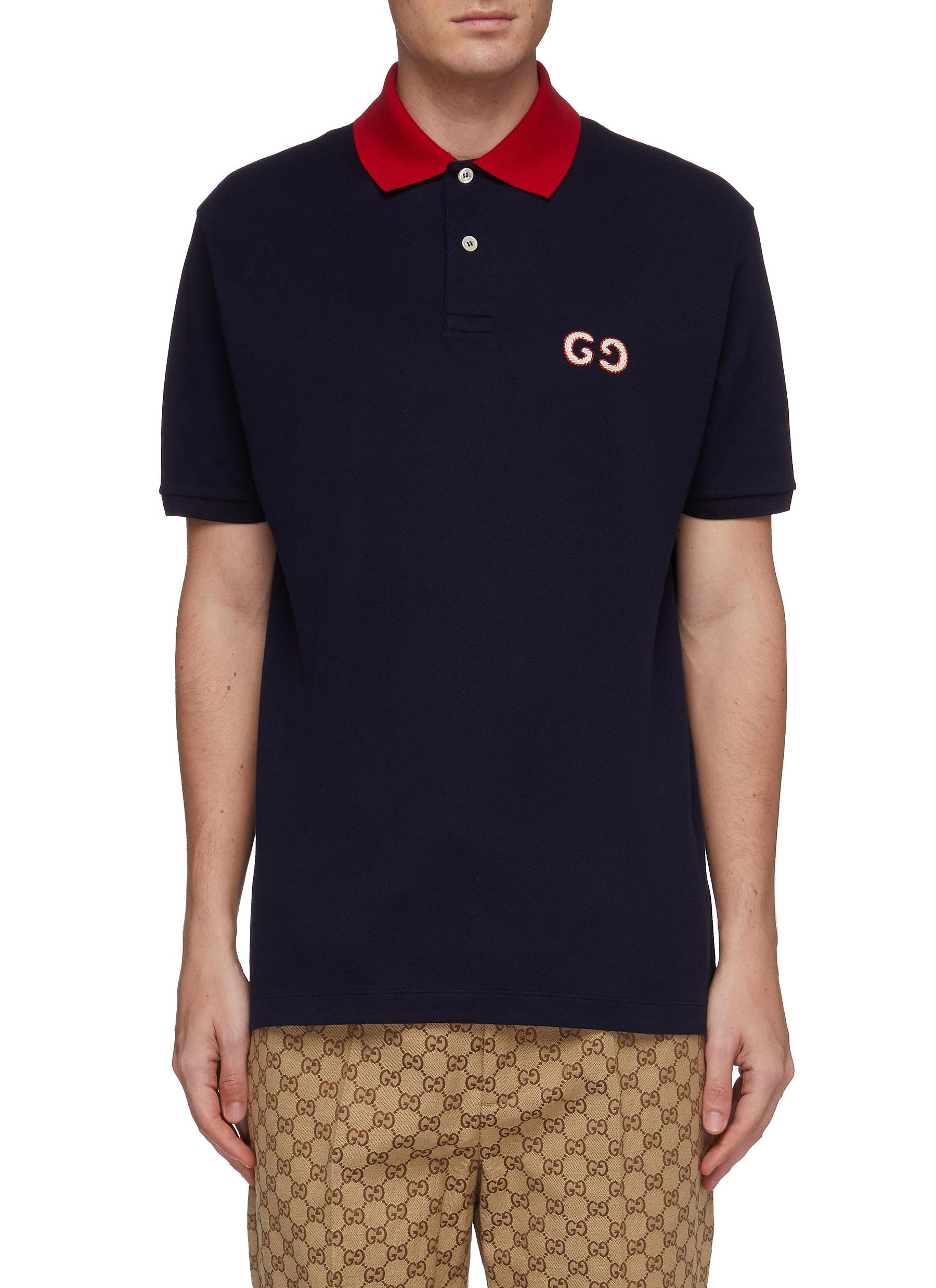 GUCCI | GG logo embroidered contrast 