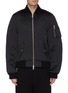 Main View - Click To Enlarge - BEN TAVERNITI UNRAVEL PROJECT  - Padded sateen bomber jacket