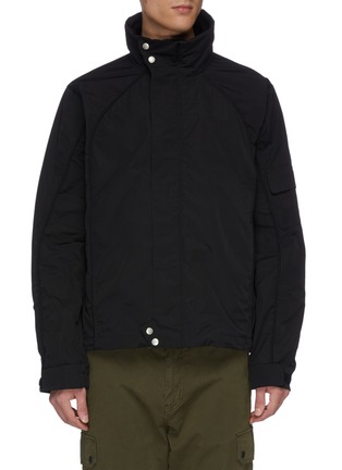 Main View - Click To Enlarge - BEN TAVERNITI UNRAVEL PROJECT  - High neck windbreaker