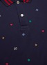  - GUCCI - Mix motif embroidered polo shirt