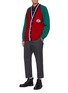Figure View - Click To Enlarge - GUCCI - Mix motif embroidered polo shirt