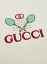  - GUCCI - 'Gucci Tennis' embroidered oversized T-shirt