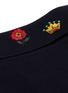  - GUCCI - Mix motif embroidered collar polo shirt