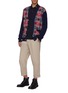 Figure View - Click To Enlarge - GUCCI - Mix motif embroidered collar polo shirt