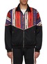 Main View - Click To Enlarge - GUCCI - Horsebit belt Web stripe quilted panel jacket