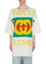 Main View - Click To Enlarge - GUCCI - Mix logo print oversized T-shirt