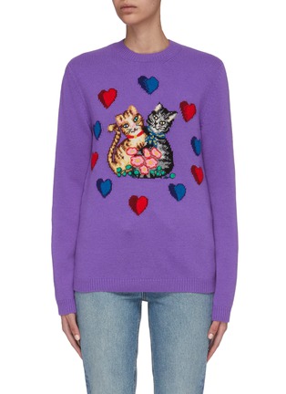 gucci cat sweater