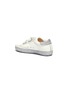 Detail View - Click To Enlarge - GOLDEN GOOSE - 'Old School' glitter outsole leather toddler sneakers