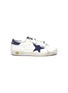 Main View - Click To Enlarge - GOLDEN GOOSE - 'Old School' leather kids sneakers