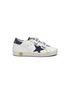 Main View - Click To Enlarge - GOLDEN GOOSE - 'Old School' leather toddler sneakers