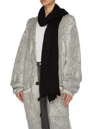 Figure View - Click To Enlarge - ISABEL MARANT - 'Zephyr' cashmere scarf