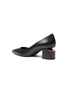  - ALEXANDER WANG - 'Simona' cutout heel leather pumps