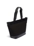 Detail View - Click To Enlarge - ALEXANDER WANG - Leather border large canvas tote