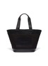 Main View - Click To Enlarge - ALEXANDER WANG - Leather border large canvas tote