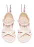 Detail View - Click To Enlarge - SOPHIA WEBSTER - 'Chiara Infant' embroidered butterfly appliqué toddler sandals