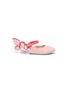 Main View - Click To Enlarge - SOPHIA WEBSTER - 'Chiara Infant' butterfly appliqué glitter toddler Mary Jane flats