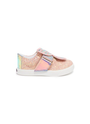 Main View - Click To Enlarge - SOPHIA WEBSTER - 'Butterfly Infant' glitter toddler sneakers