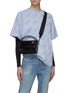 Figure View - Click To Enlarge - KARA - 'Baby Pinch' leather shoulder bag