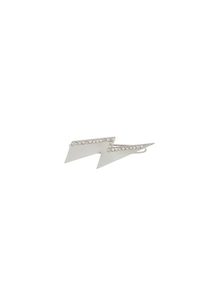 Main View - Click To Enlarge - ISABEL MARANT - 'Flash' glass crystal barrette