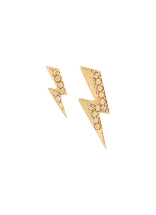 Main View - Click To Enlarge - ISABEL MARANT - 'Flash' glass crystal stud earrings
