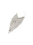 Detail View - Click To Enlarge - ISABEL MARANT - 'Freak Out' glass crystal fringe drop earrings