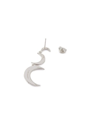 Detail View - Click To Enlarge - ISABEL MARANT - 'Moon' glass crystal link drop earrings