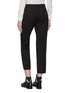 Back View - Click To Enlarge - ALEXANDER MCQUEEN - Twill cigarette suiting pants