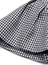 Detail View - Click To Enlarge - ALEXANDER MCQUEEN - Puff sleeve houndstooth dress